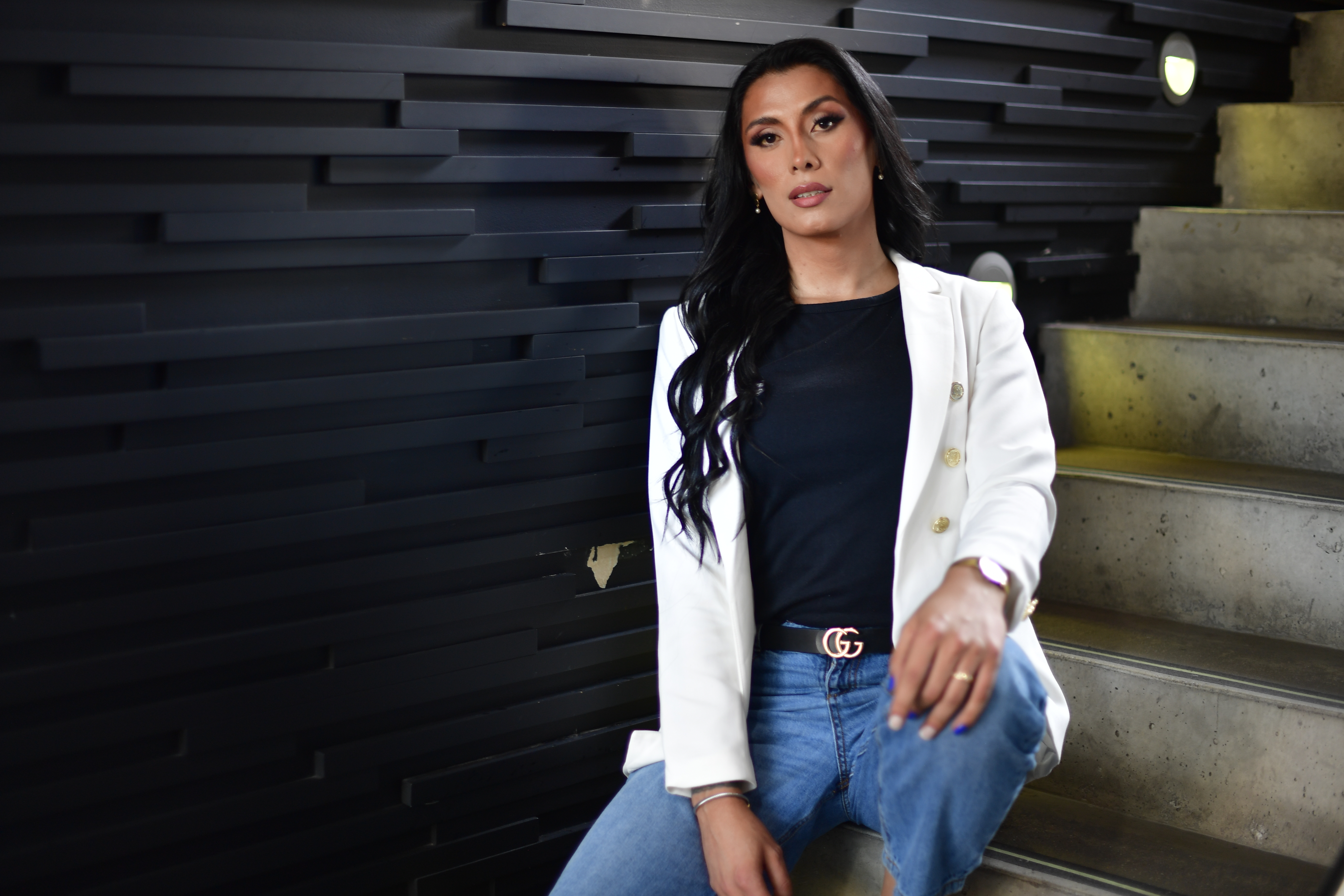 Mujer transgénero que ha trabajado con entidades del estado colombiano por el desarrollo y ejecución de políticas públicas