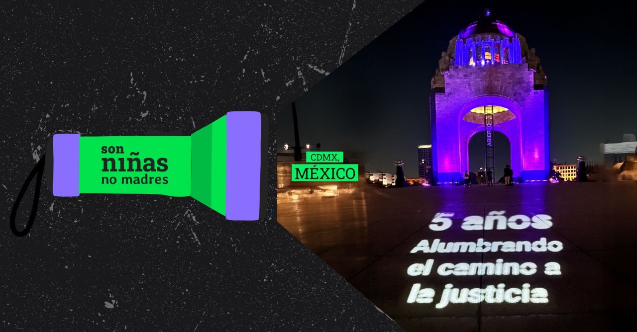 Son Niñas No Madres es un movimiento que busca justicia para las niñas sobrevivientes de violencia sexual.