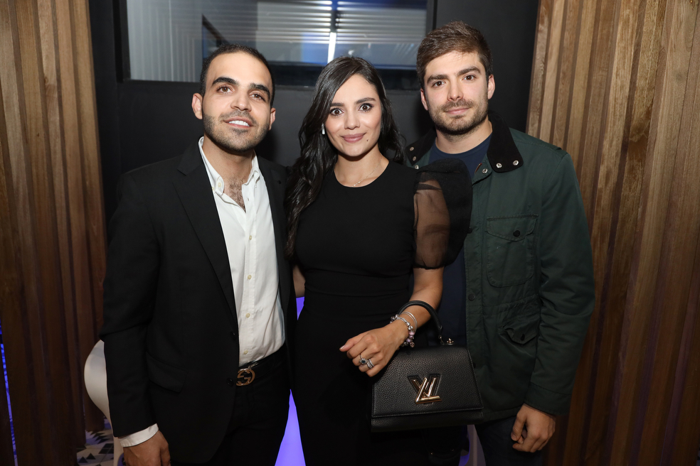 Hassan Karameddine, María Alejandra Yepez y Camilo Mejia