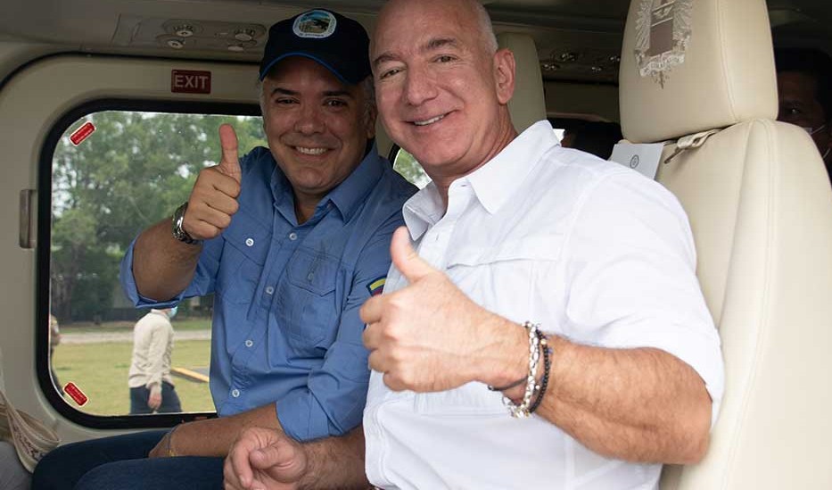Millonaria inversión de fundador de Amazon para conservación ambiental en Colombia