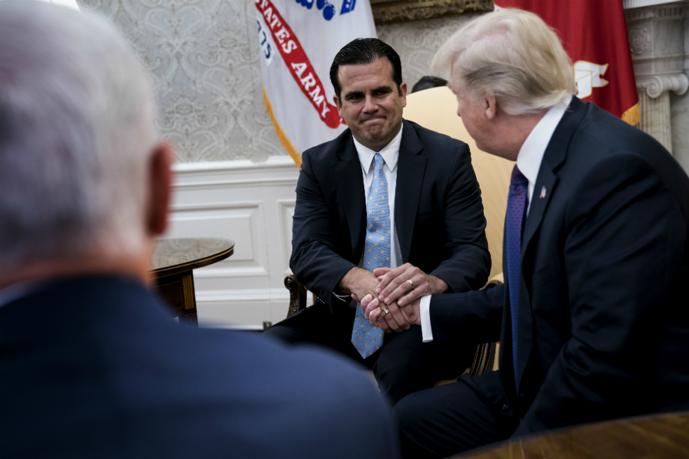 Trump se da un 10/10 por su respuesta en Puerto Rico