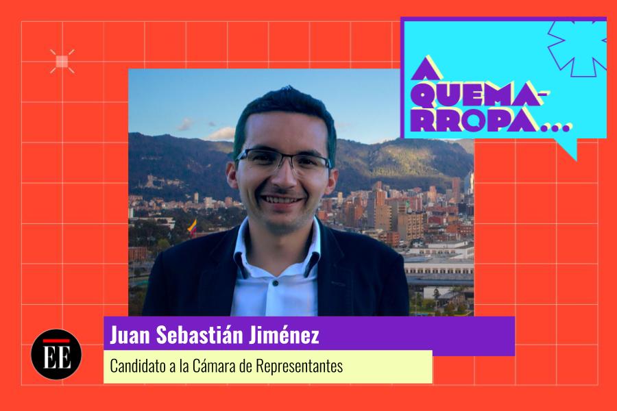 A Quemarropa con Juan Sebastián Jiménez, candidato a la Cámara de Bogotá