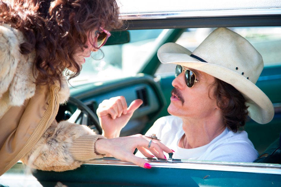 Jared Leto y Matthew McConaughey en una escena de "El Club de los Desahuciados".