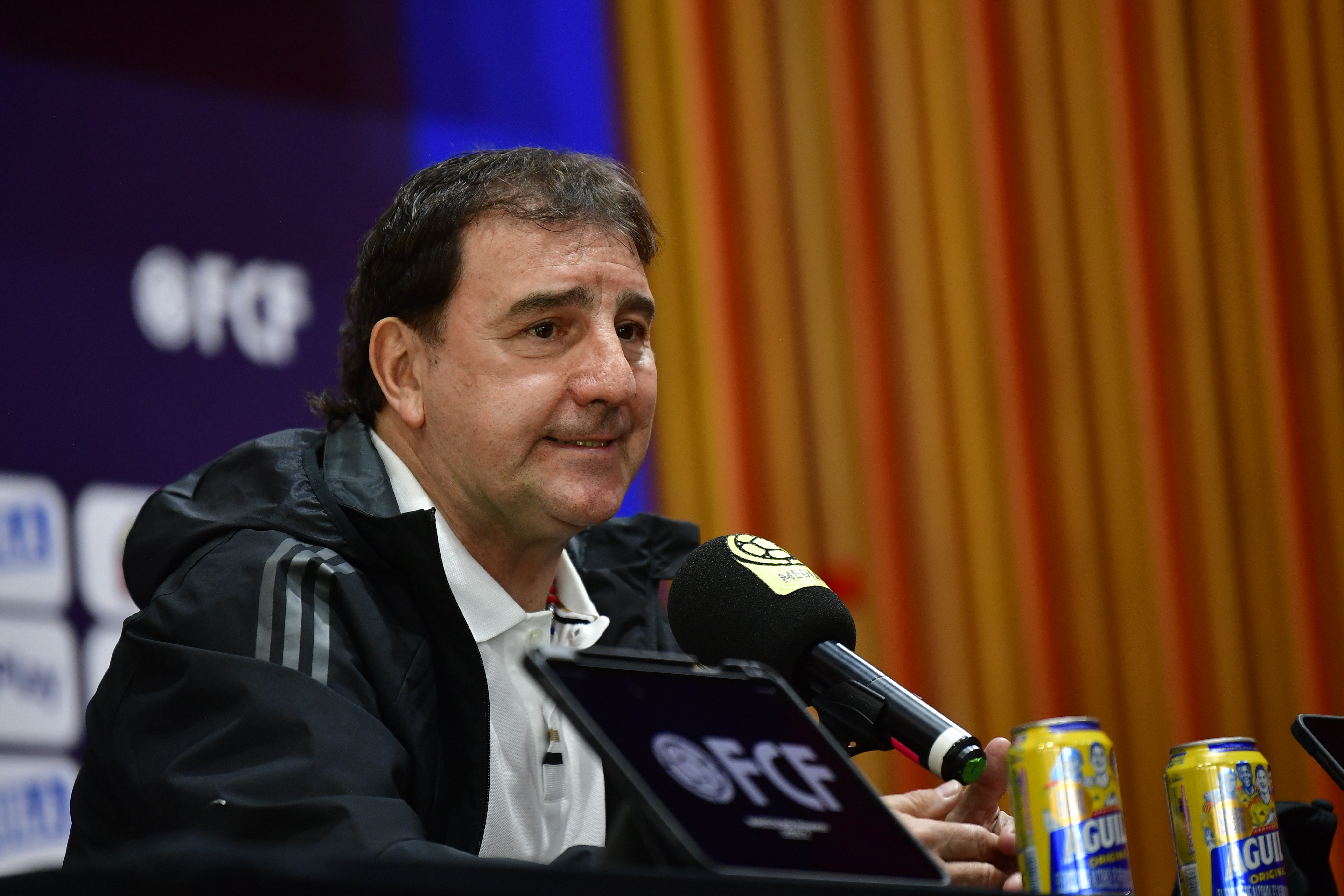 Rueda de prensa del técnico de la Selección Colombia para anunciar la lista de jugadores preseleccionados al mundial 2026