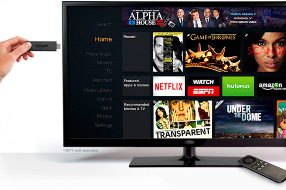 Amazon lanza «TV stick» con el que desafía al Chromecast de Google