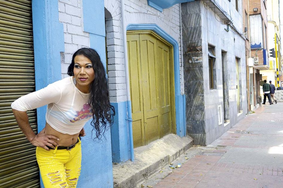 Nikoll es activista trans a favor de los derechos de las trabajadoras sexuales desde hace 11 años. / Pamela Aristizábal