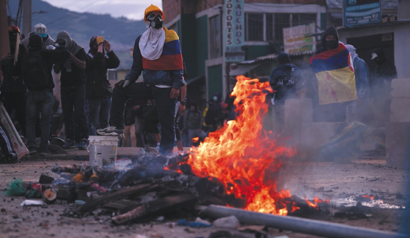 Protestas del 28 de junio: enfrentamientos y vandalismo fueron la constante