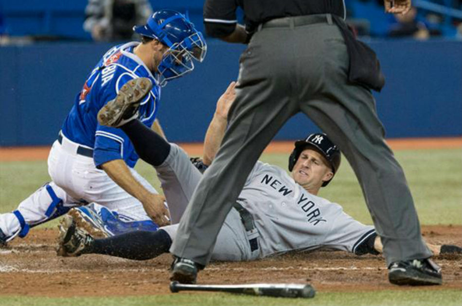 Travis Hafner da triunfo a Yankees 5×4 sobre Azulejos