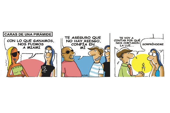 Caras de una pirámide