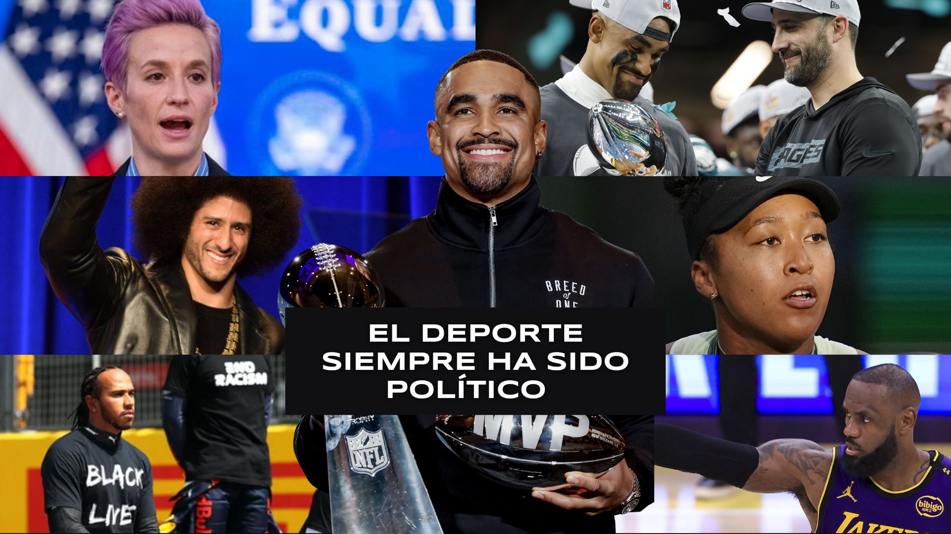 Del deporte a la política solo  hay un paso
