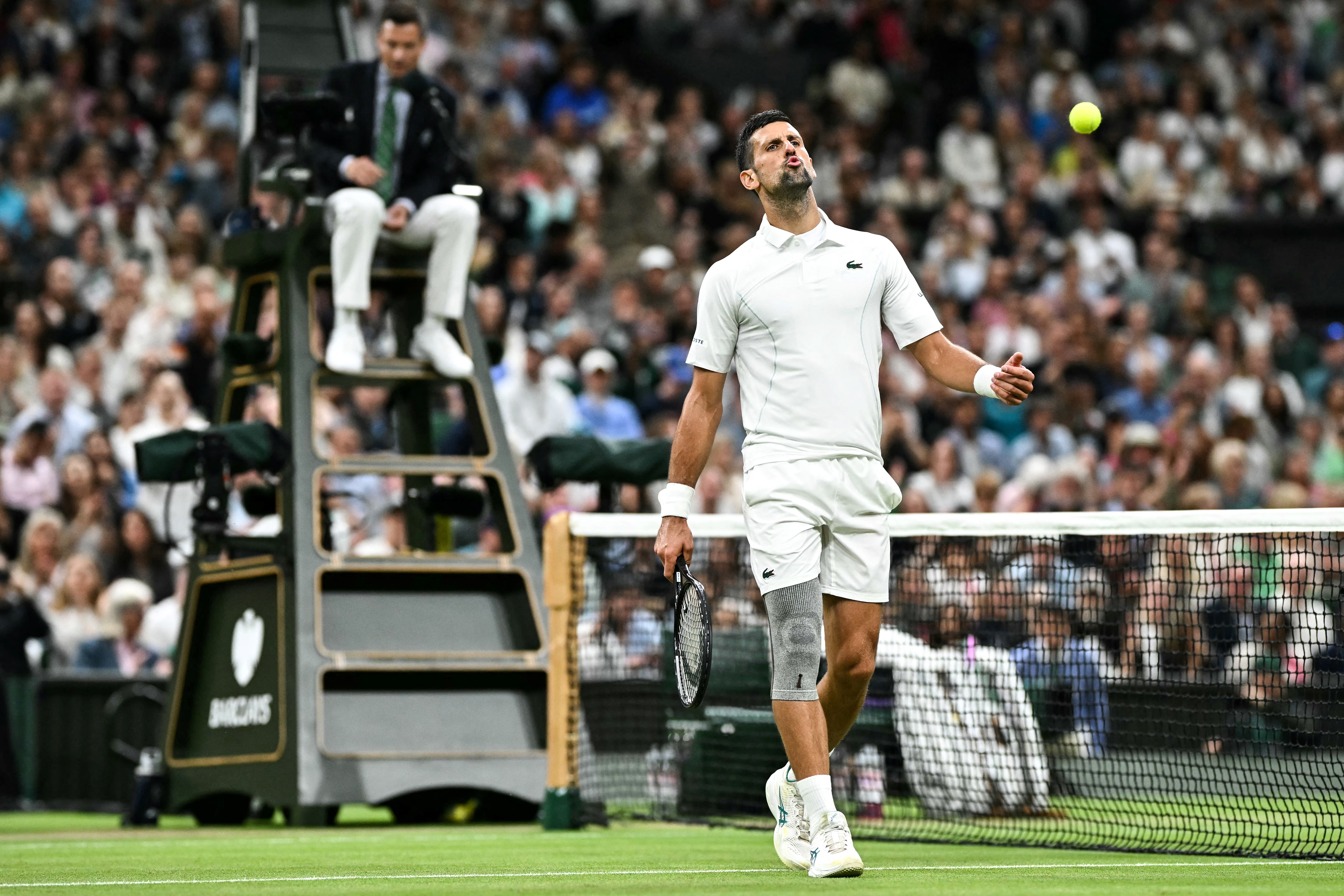 Wimbledon: Djokovic pasa a semifinales tras la inesperada baja de De Miñaur