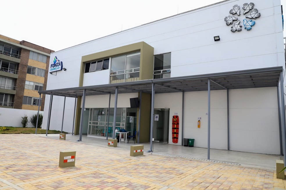 Funza construye zona exclusiva para la vacunación contra el COVID-19