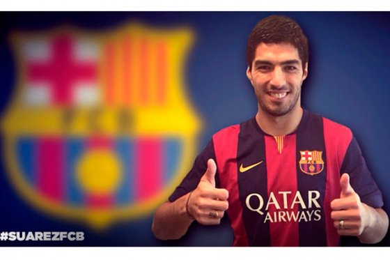 FIFA prohíbe al Barcelona presentar a Luis Suárez mientras esté sancionado