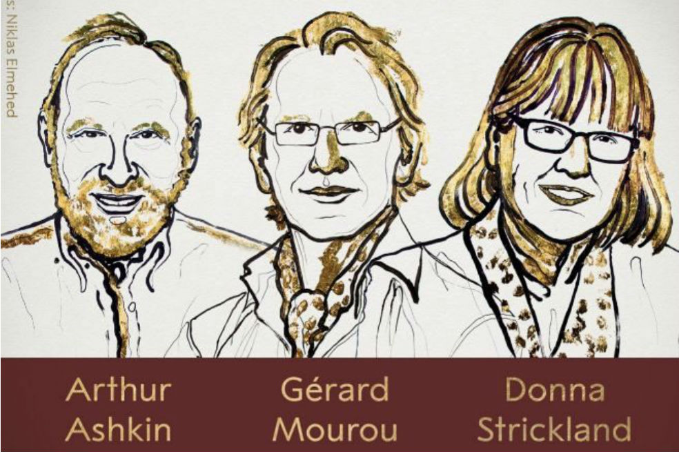 Nobel de Física para Arthur Ashkin, Gérard Mourou y Donna Strickland por investigaciones sobre el láser
