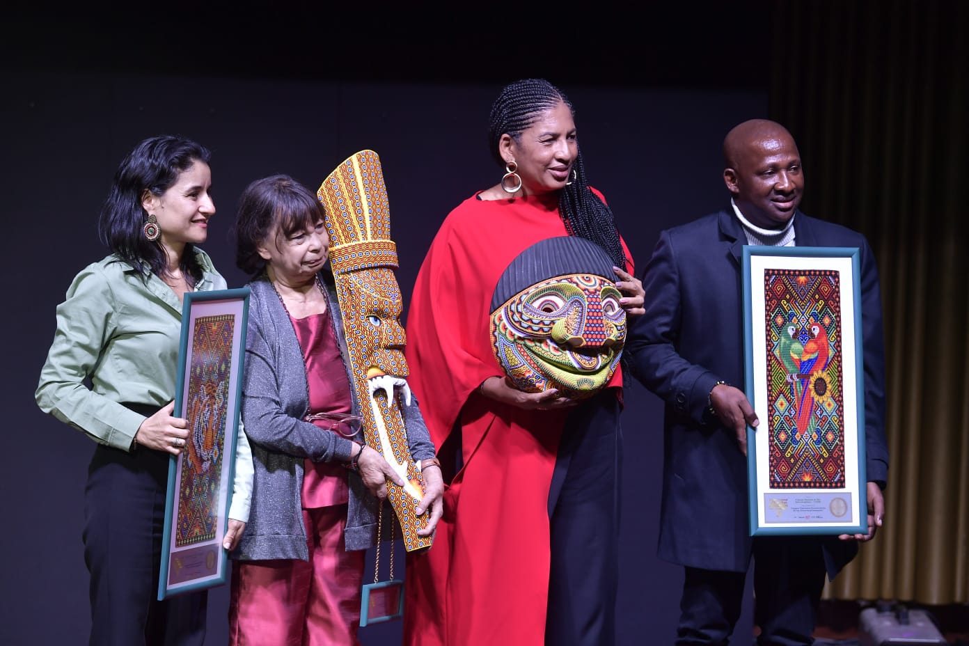 Elizabeth Moreno Barco se llevó el premio a la defensora del año, por su largo trabajo en la subregión del San Juan (Chocó) desde el Consejo Comunitario General del San Juan (Acadesan).