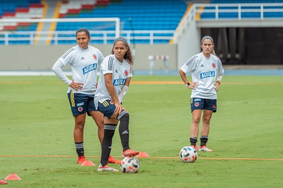 La selección de Colombia femenina, lista para recibir a Chile