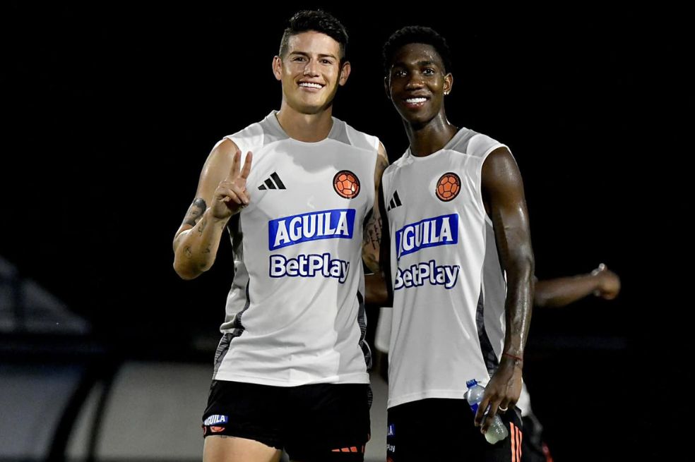 Duelo de dieces colombianos en LaLiga: James Rodríguez vs. Yáser Asprilla