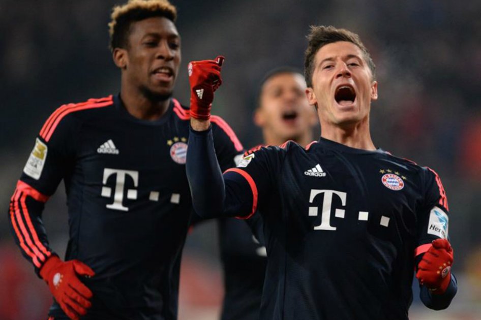 Con doblete de Lewandowski, Bayern Múnich alcanzó el triunfo en regreso de la Bundesliga