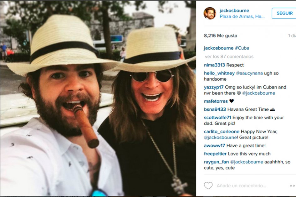 Ozzy Osbourne graba en La Habana documental para History Channel