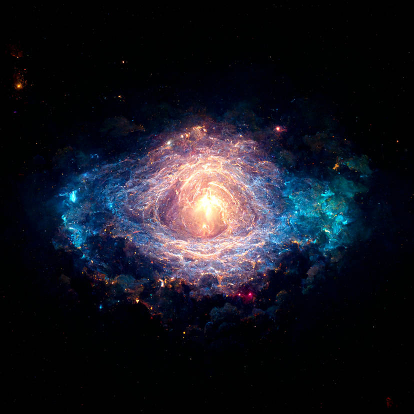 Universo visible y oscuro pudieron coevolucionar tras el Big Bang