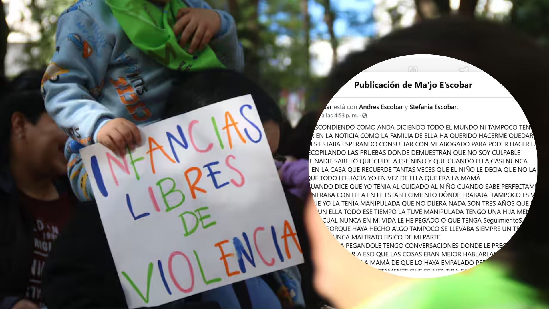 “No estoy huyendo”: mujer señalada de abusar a menor apareció en redes