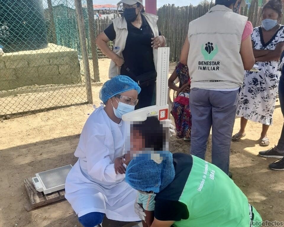 El ICBF verificó riesgo de desnutrición de niños y niñas en Uribia, La Guajira