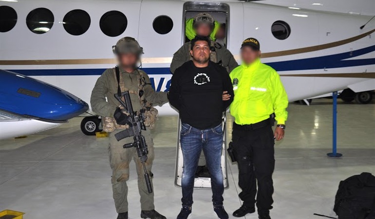 Yony Alberto Grajales Álvarez alias el "Ahijado" o "Guajiro". / Policía-Dijin
