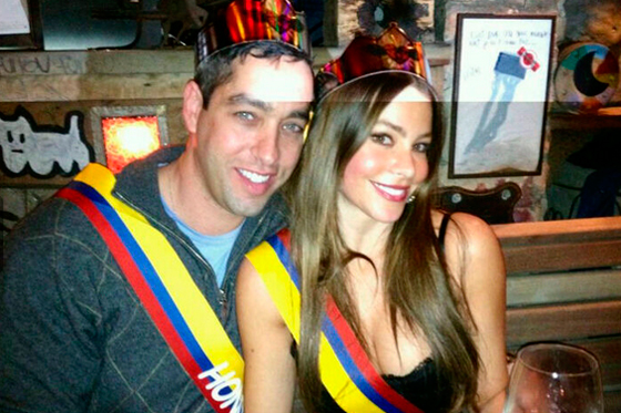 Sofía Vergara estuvo de rumba en Andrés Carne de res