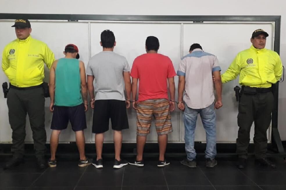 Capturan a seis personas dedicadas al hurto en Bucaramanga