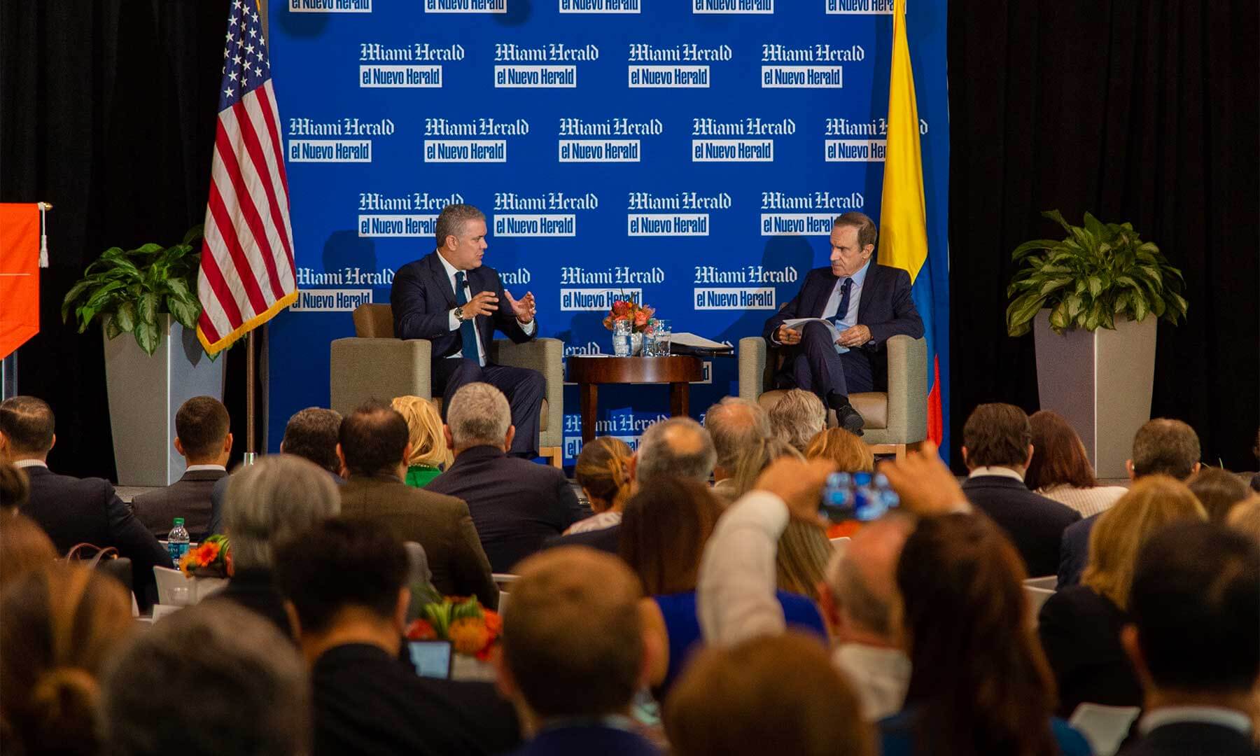 «No me preocupan los insultos de la dictadura»: Duque a Maduro