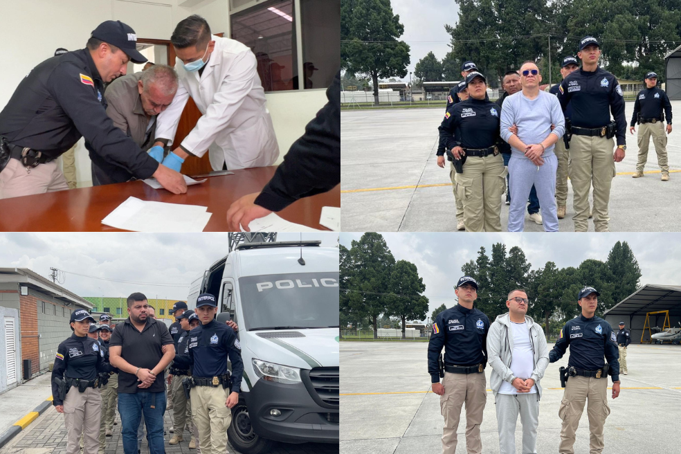 Extraditan a seis colombianos por manejar red criminal que enviaba cocaína a Estados Unidos