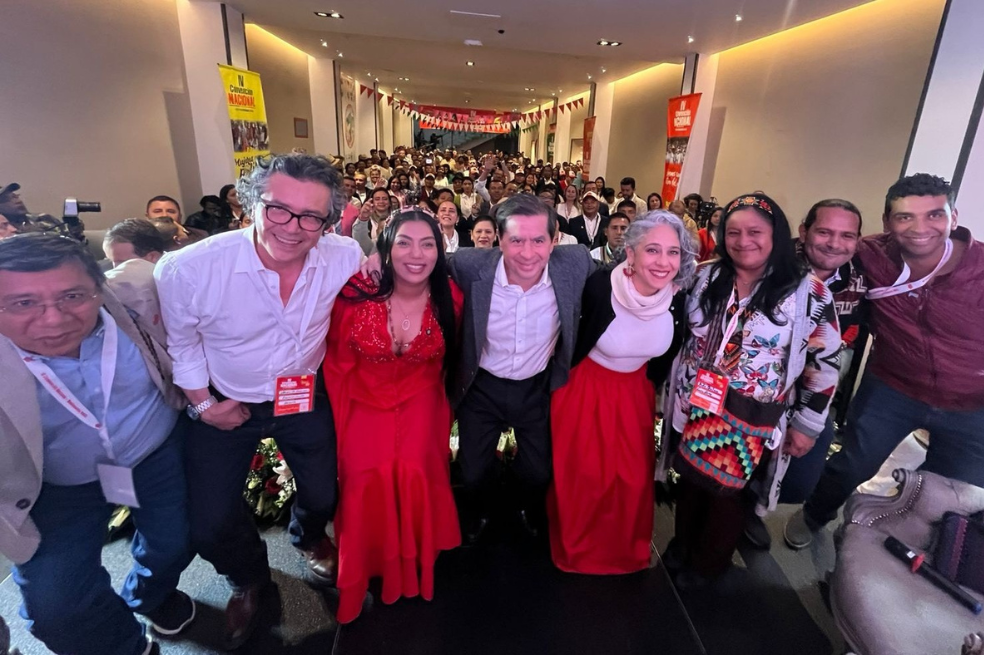 Cristo asistió a la convención de MAIS: presentó la agenda legislativa del Gobierno