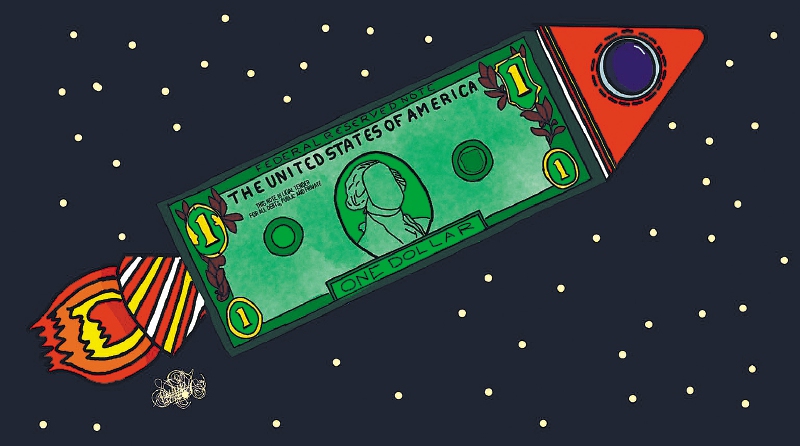 Subida del dólar