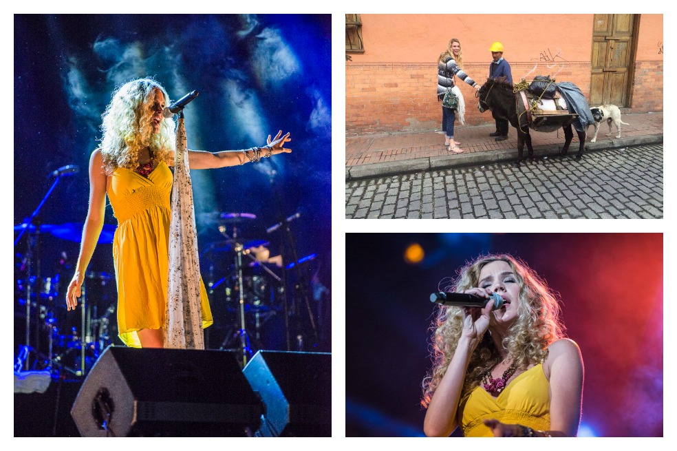 Joss Stone cantó y se divirtió en Bogotá