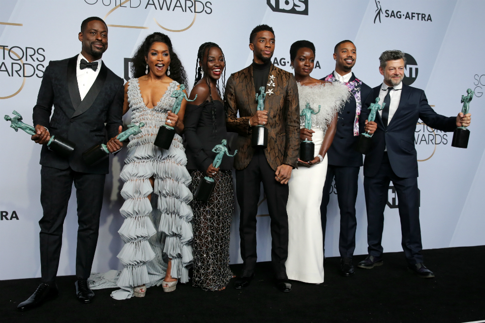 "Black Panther" triunfó en los premios del Sindicato de Actores