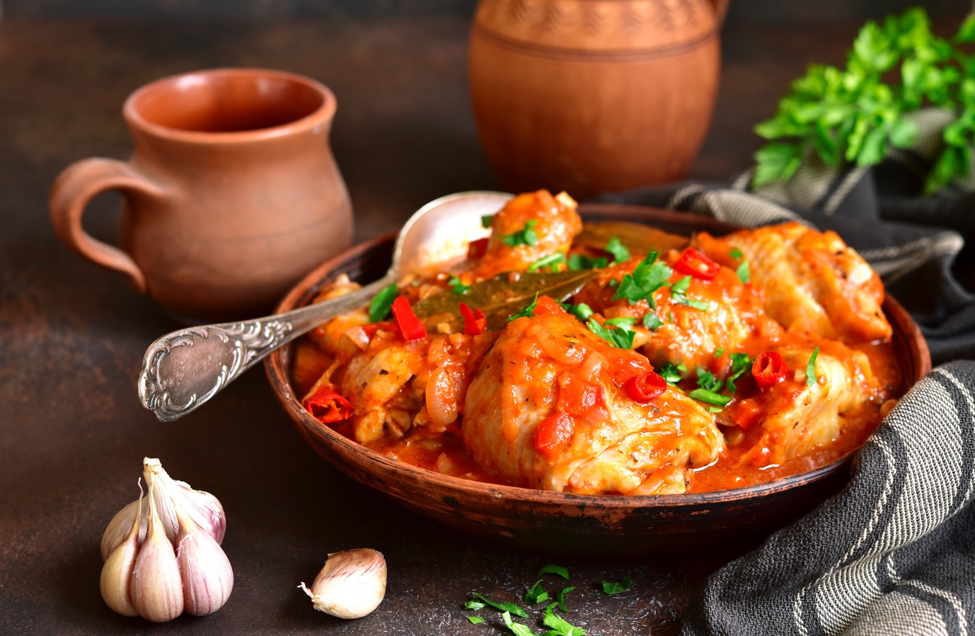 Pollo sudado