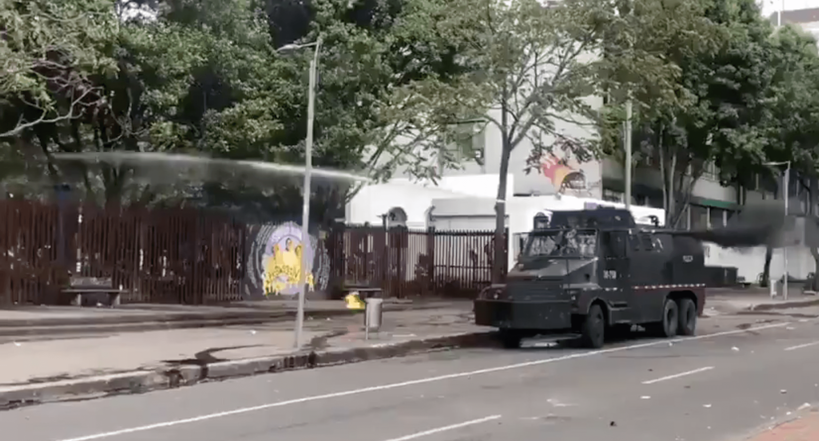 En disturbios terminaron manifestaciones en la U. Pedagógica, en Bogotá