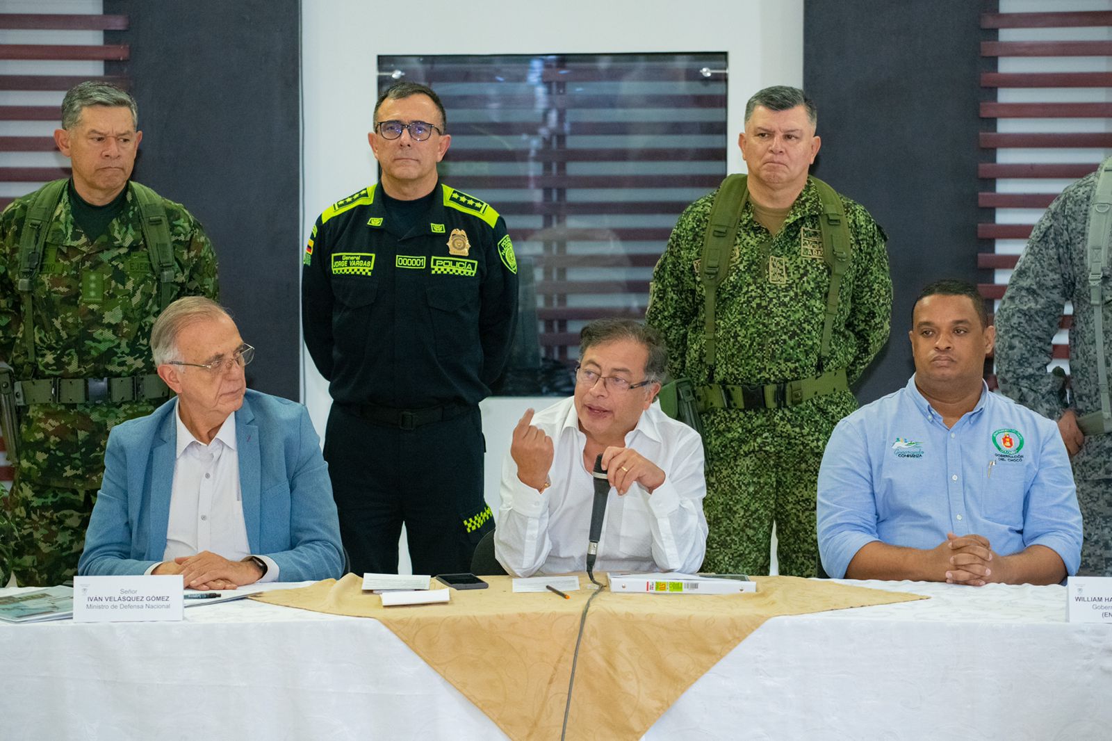 Los puntos clave del primer consejo de seguridad del presidente Gustavo Petro