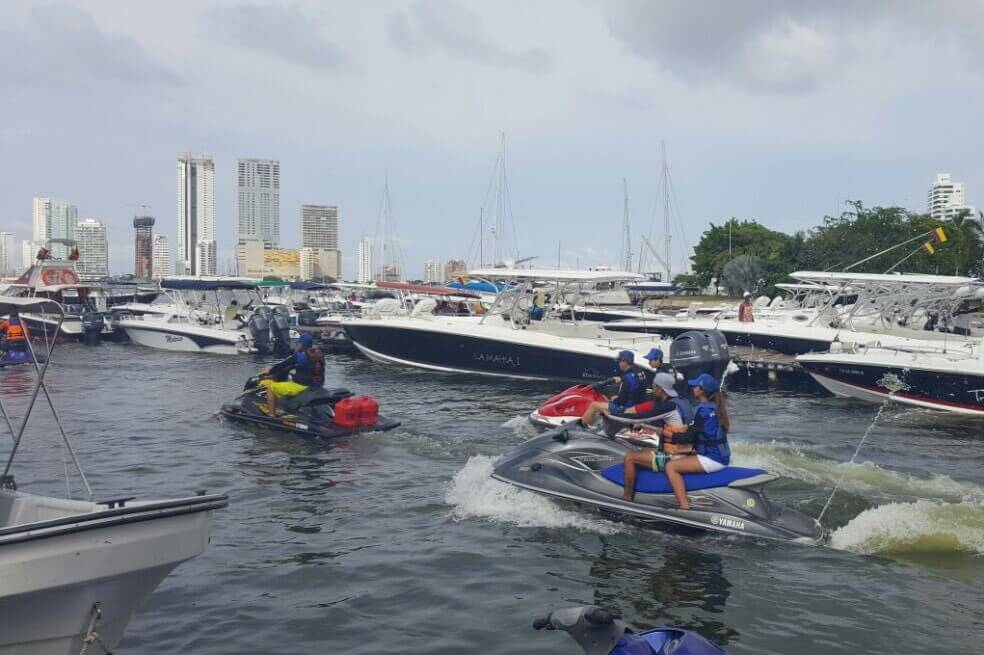 Menor herido por choque de moto acuática contra lancha en Playa Blanca, Barú
