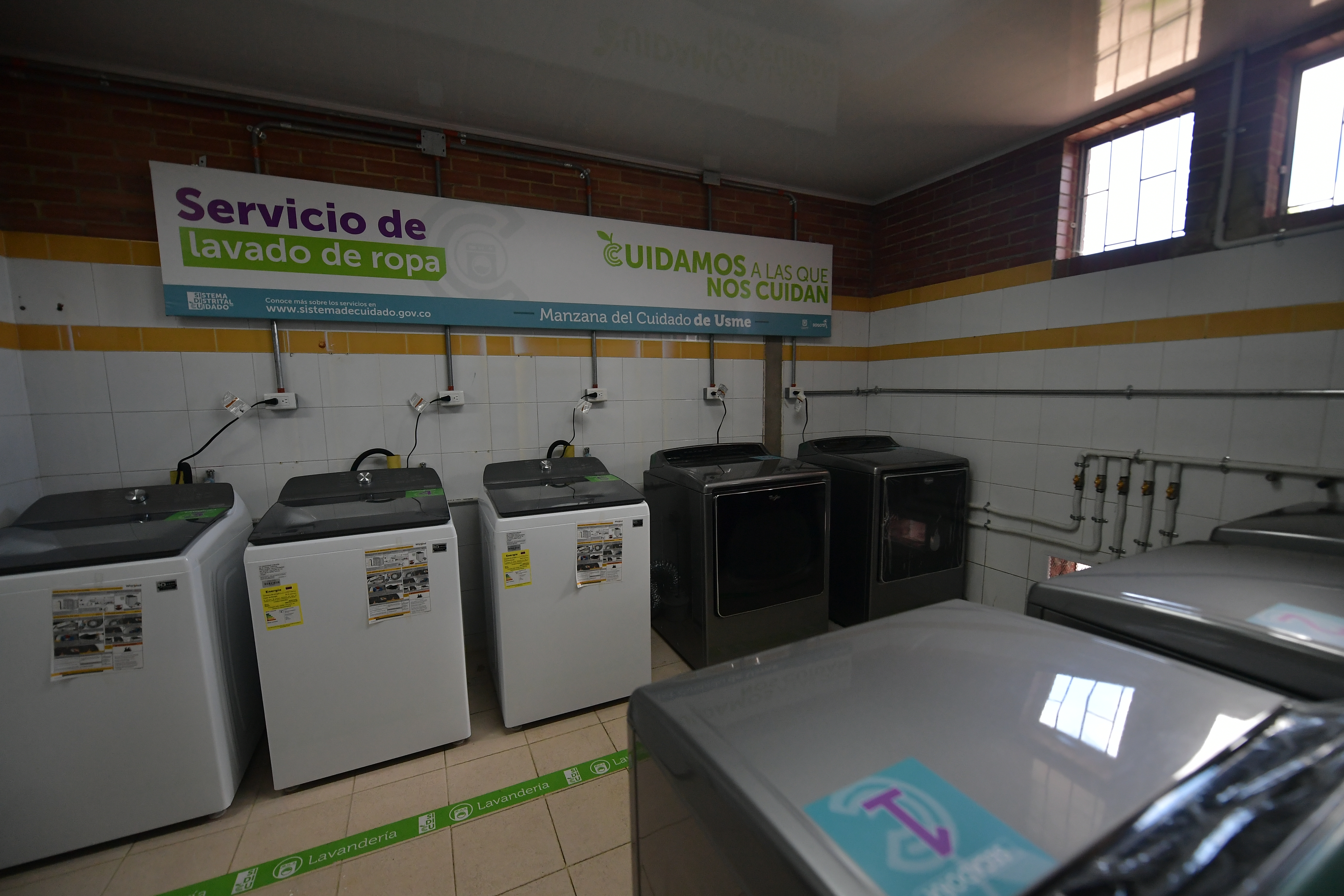 Manzana del Cuidado de Ciudad Bolívar ahora cuenta con lavandería y consultorio médico