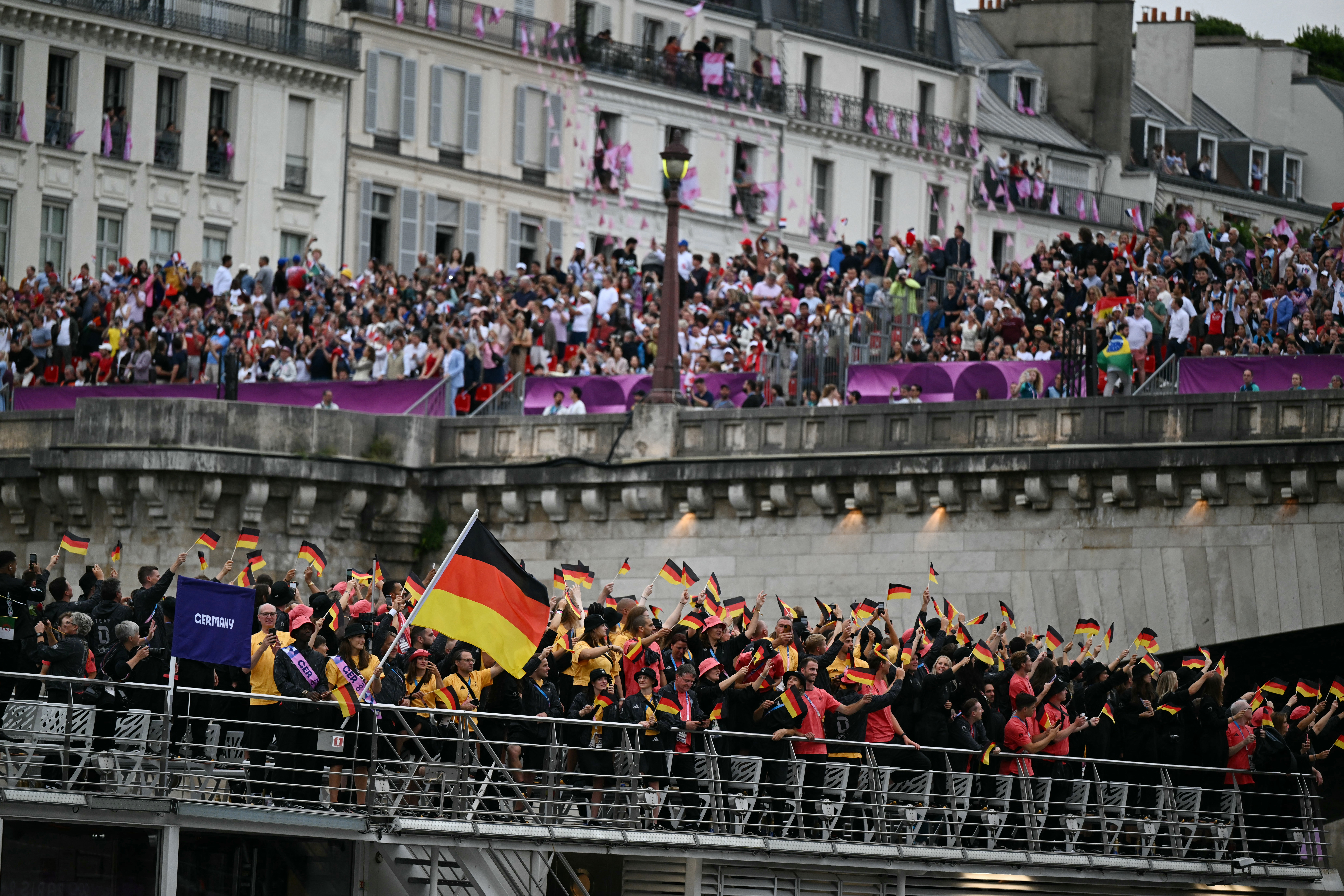 Inauguración Juegos Olímpicos París 2024.