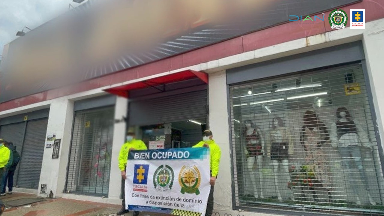 Extinción de dominio a inmuebles usados como centro de acopio de contrabando