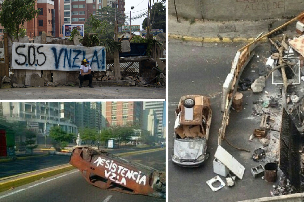 Barricadas en Venezuela