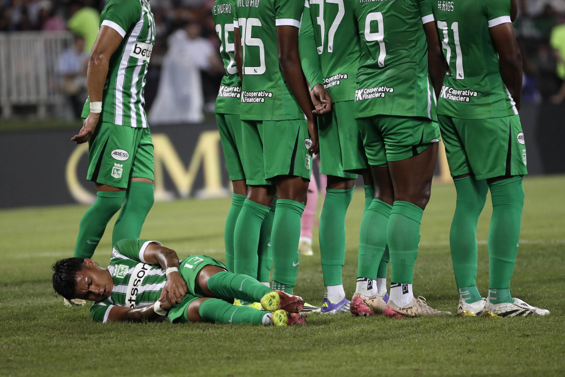 Atlético Nacional confirmó una baja sensible previo a su partido contra Fortaleza