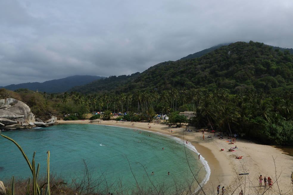 Por fuertes lluvias, anuncian cierre temporal en sector del Parque Nacional Natural Tayrona