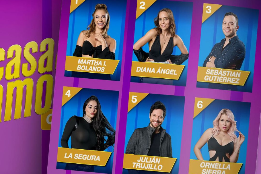 ‘La casa de los famosos Colombia’: listado completo de participantes
