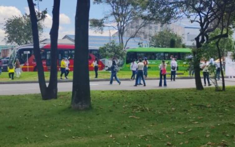 Manifestaciones se dispersan: se normaliza el tránsito de la NQS