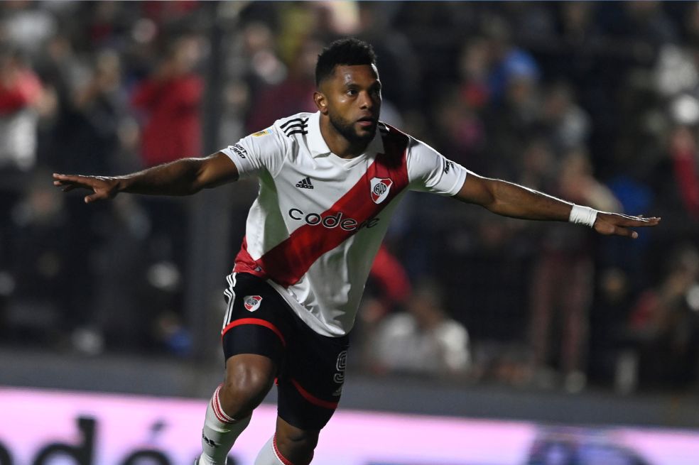 Video: asistencia de Quintero y gol de Borja para la victoria de River Plate
