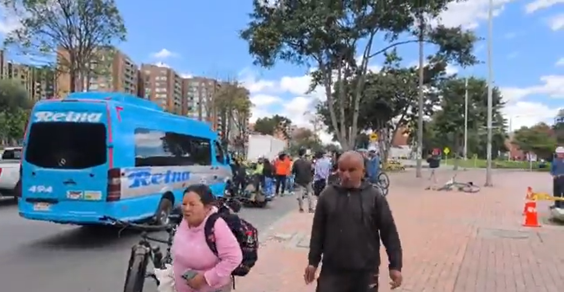 Movilidad hoy: tránsito lento en la Av. Boyacá tras choque múltiple