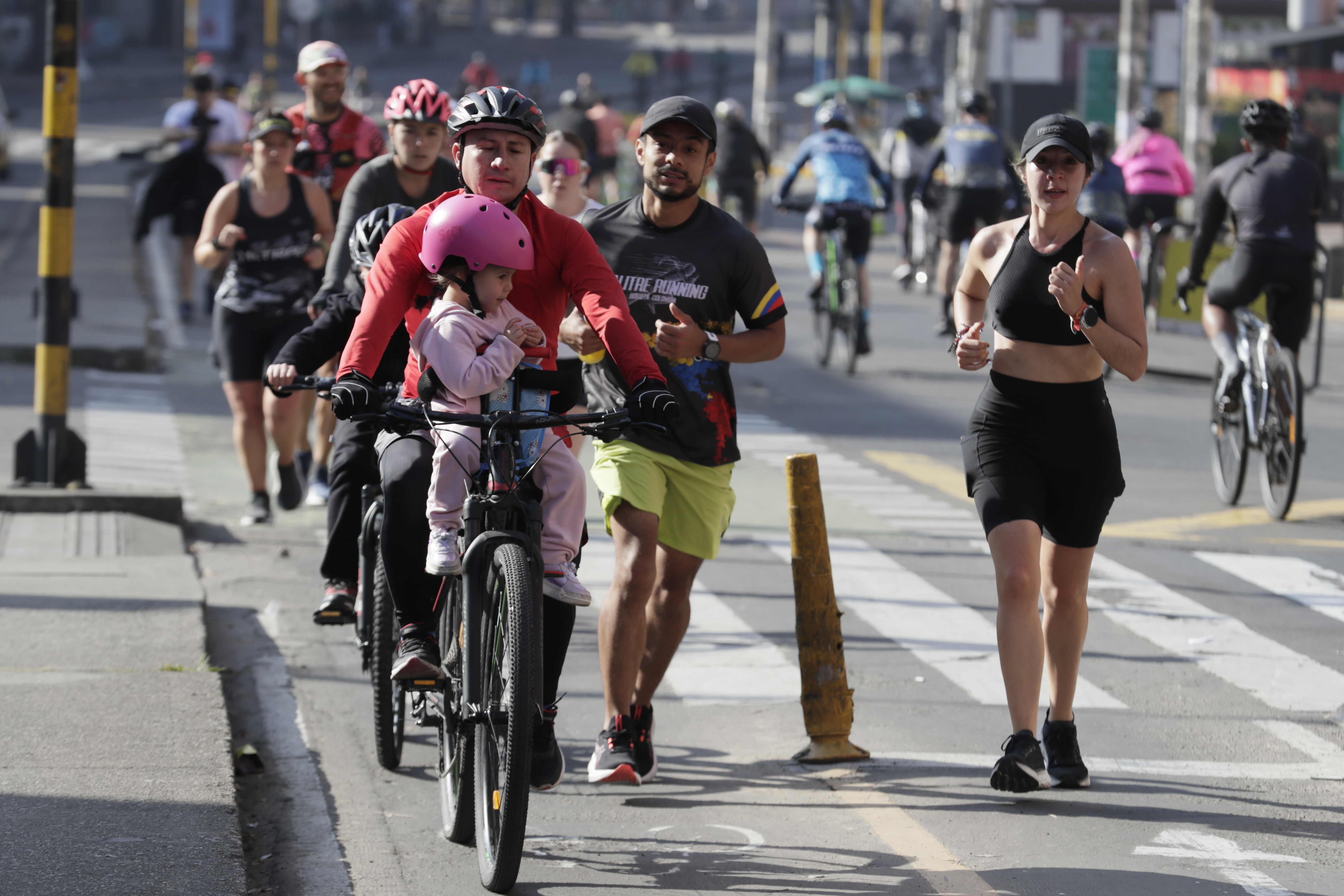 Trotadores, los nuevos usuarios de la ciclovía